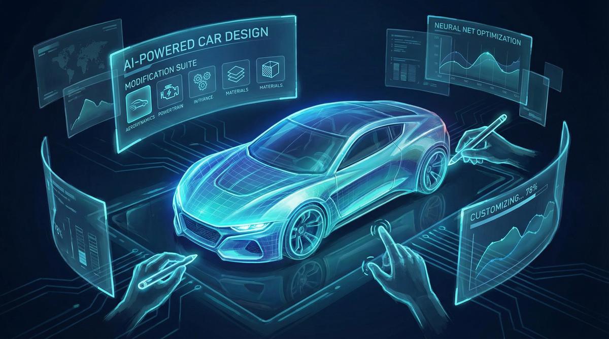 海角社区AI汽车改装视频设计